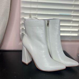 White Booties